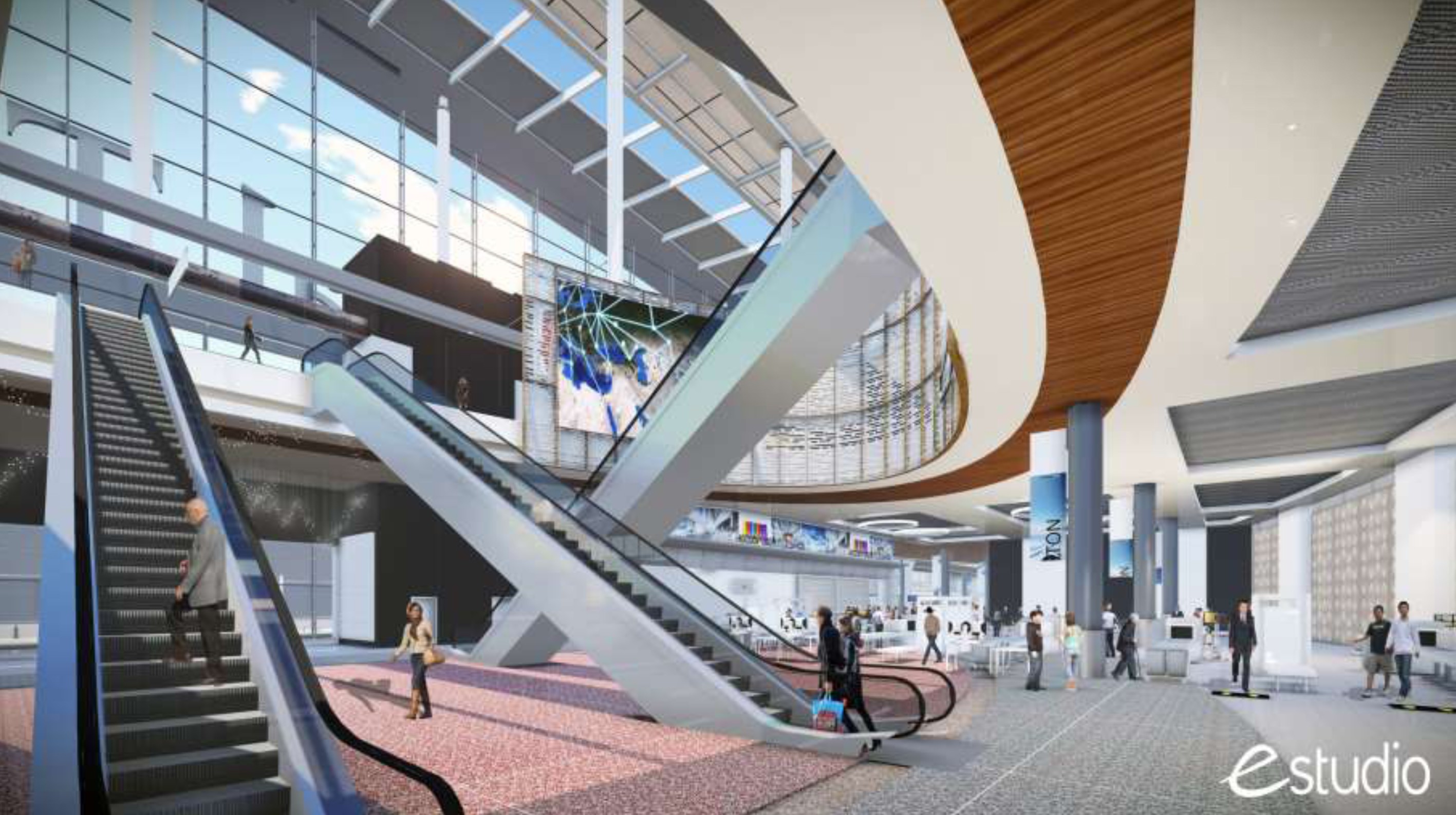 Detailed plan to completely overhaul Terminal D at IAH - HKA Texas