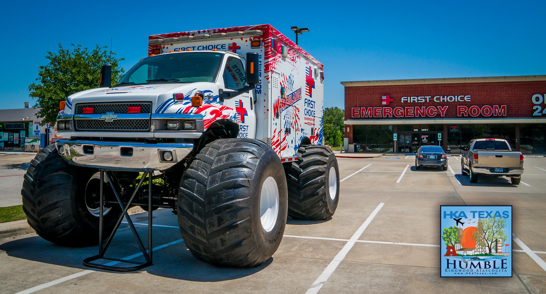 First Choice Emergency Room to host a community event with Whambulance