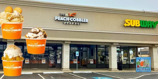 peach cobbler factory humble texas